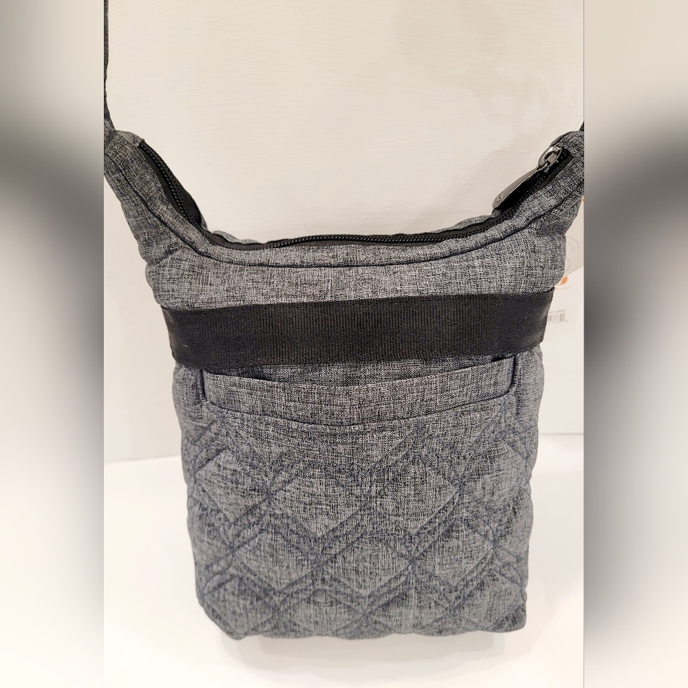 Lug Skipper 2.0 Shoulder Pouch Charcoal Quilted - Picture 2 of 5